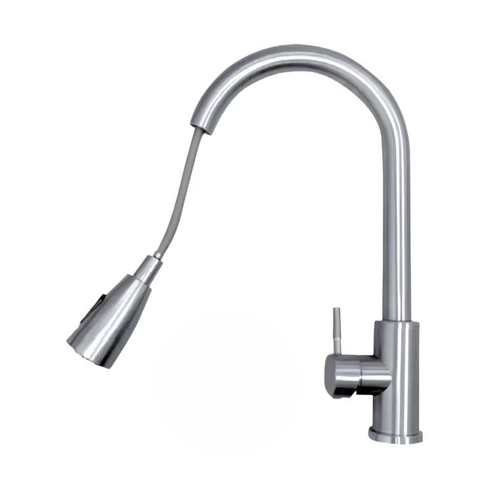 Caño de Grifo Ganso Retráctil Mezcladora Monocomando Valmax 153084