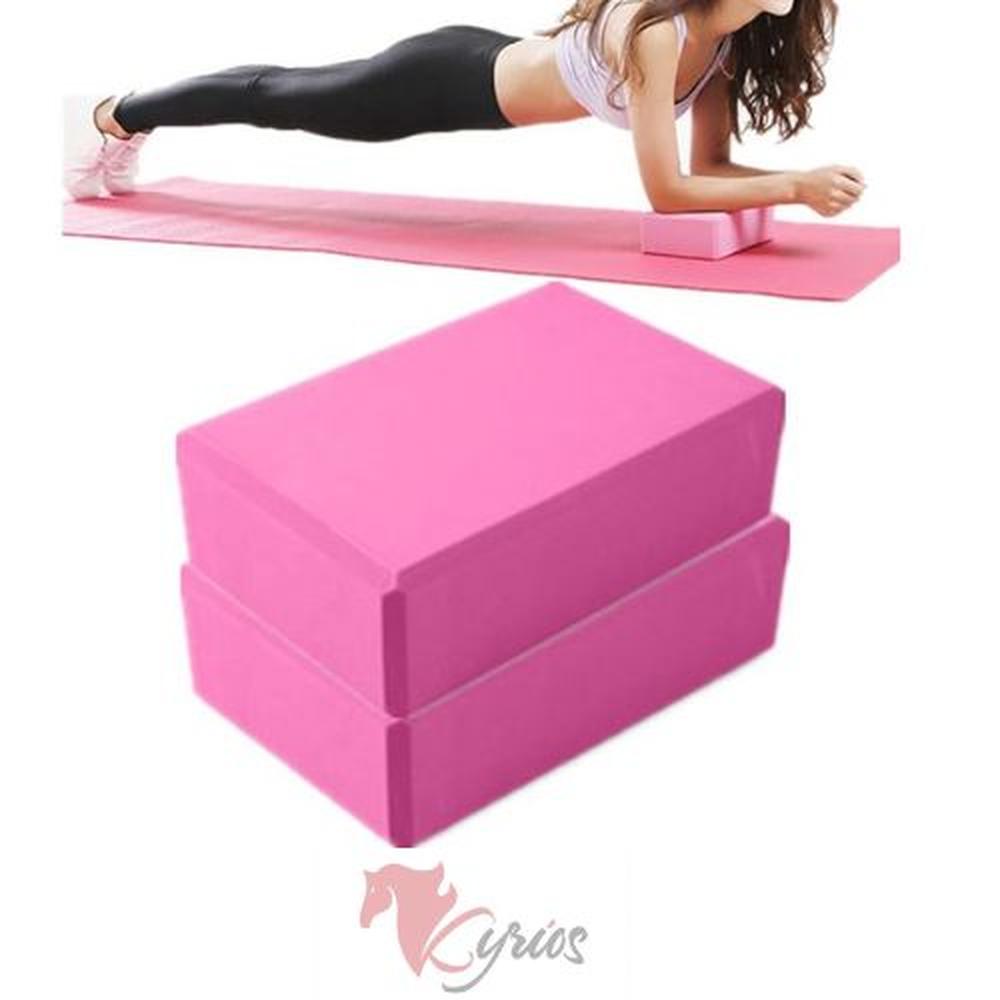 Ladrillo De Yoga Color Rosado