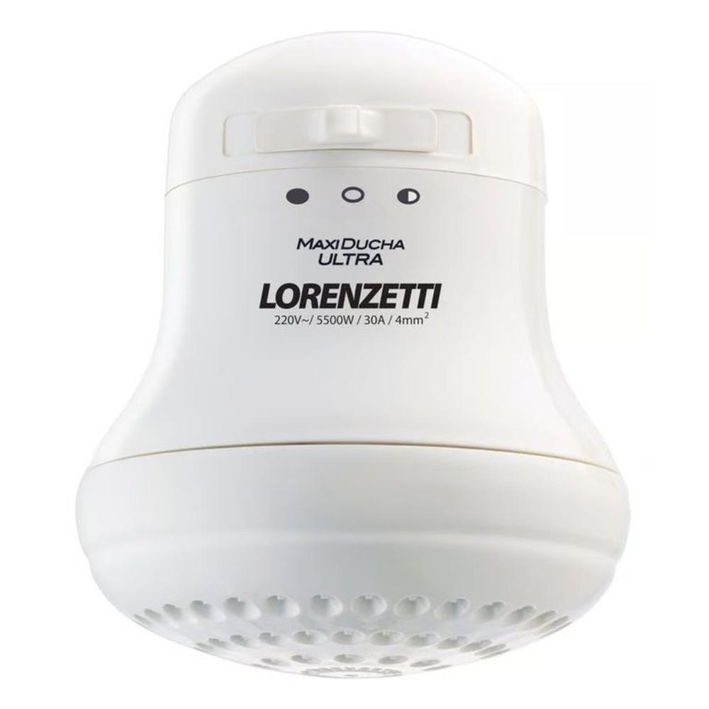 Ducha Eléctrica Instantánea Lorenzetti Maxi Ducha 3T 5500W 405760