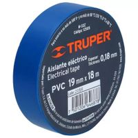 Cinta Aislante Truper 18m X 19mm Azul - 12505