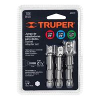 Juego De Adaptadores Para Dados 14 38 12puLG Truper