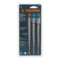 Juego De Adaptadores Largos Para Dados 14 38 12 Truper