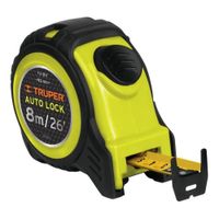 Wincha Auto-lock Contra Impactos 8 M Cinta 25 Mm Truper - FA-8M