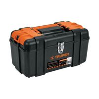 Caja pherramienta 17 con compartimentos broches metálicos - 102434