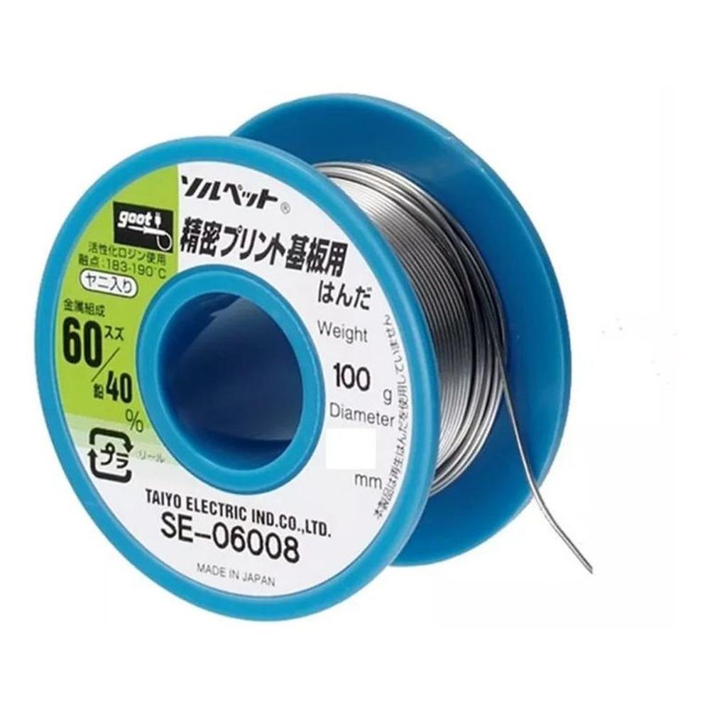 Estaño Goot 6040 De 06mm SE-06006