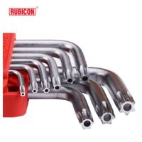 JUEGO 9PZA T10-T50 LLAVE TORX SEGURIDAD LARGA RTK-389L RUBICON jgox9pza - 127832