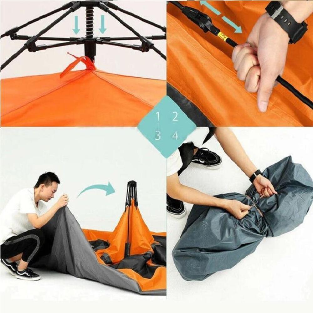 Carpa De Campaña Automatico 6 Personas