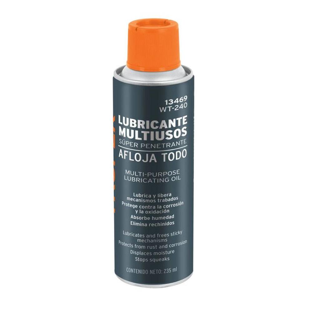 Aflojatodo Aceite multiusos en aerosol 235ml 8oz Truper - 13469