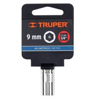 Dado de 9 mm 6 puntas cuadro 14 Truper - 13171