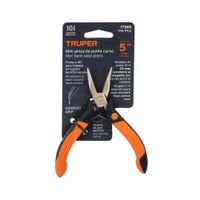 Mini alicate de punta curva 5 mango Comfort Grip Truper - 17365