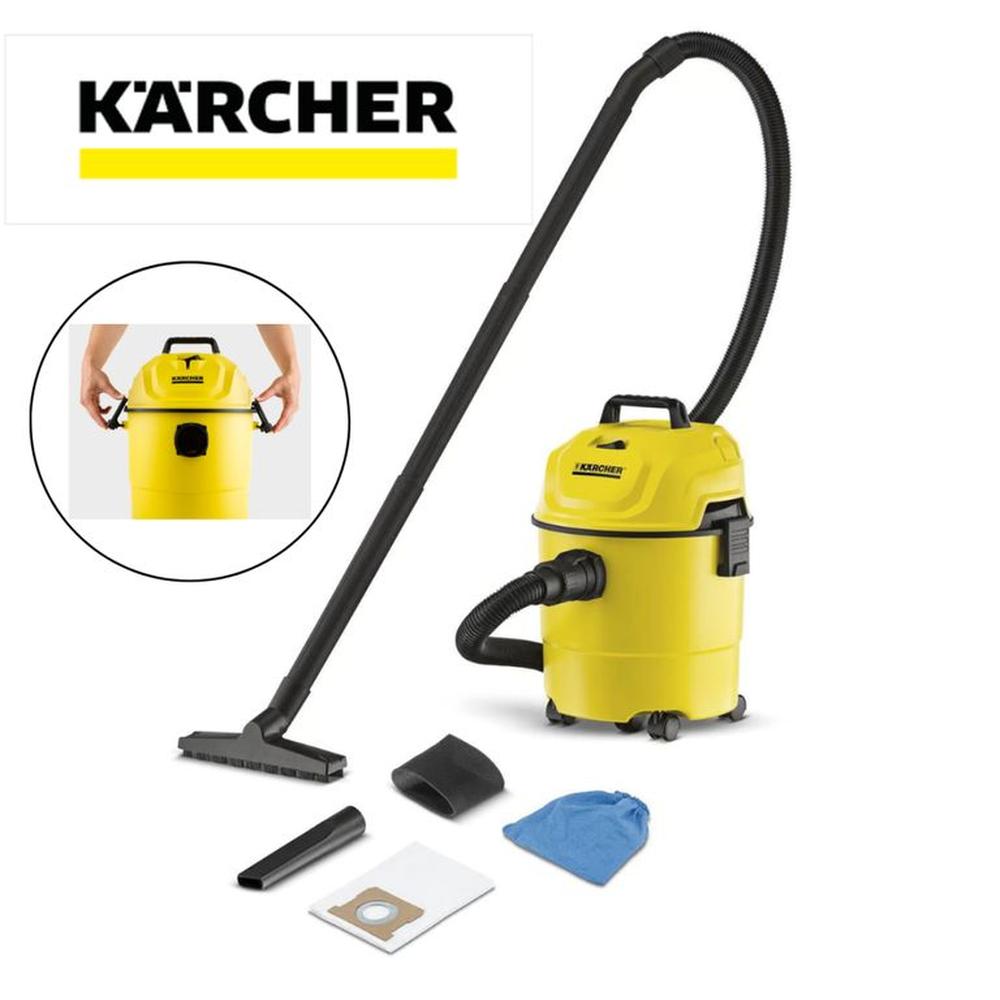Aspiradora Multiuso Karcher de 1200w 15L Para Polvo y Agua