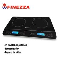 Cocina Eléctrica de Inducción de 2 hornillas Finezza