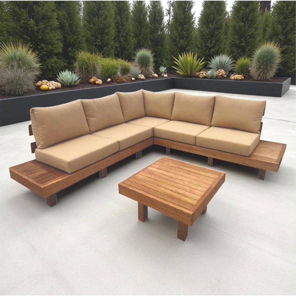 Juego de Terraza Monaco TORNILLO 5 personas con mesa