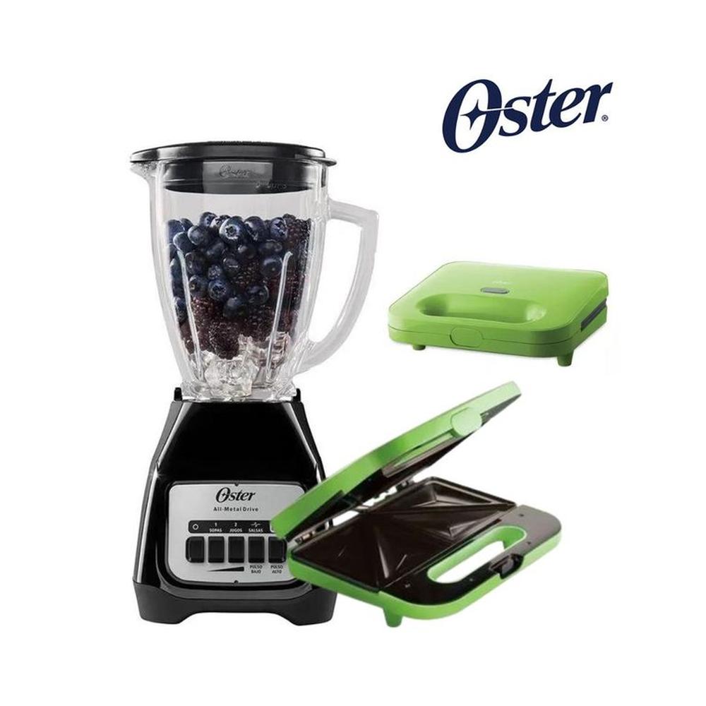 COMBO OSTER Licuadora BLSTKAGBPB + Sandwichera CKSTSM2885K