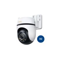 Kit de 2 Cámara de seguridad Tapo C530WS 3K 5MP Wifi Audio bidireccional Vision Starlight
