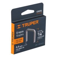 Caja con 1000 grapas 14 corona 113 mm para ET-21 Truper - 17970