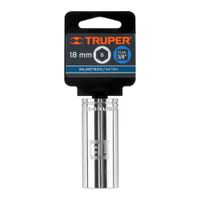 Dado tubular hexagonal encastre 38 de 18 mm Truper - 13778