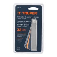 Calibrador Galga de 32 hojas std mm Truper - 14397