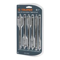 Juego De Brocas Planas De Manita 6 Piezas Truper - 11395