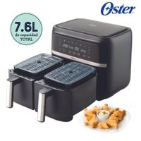 Freidora de aire dual Oster digital 7,6 lts