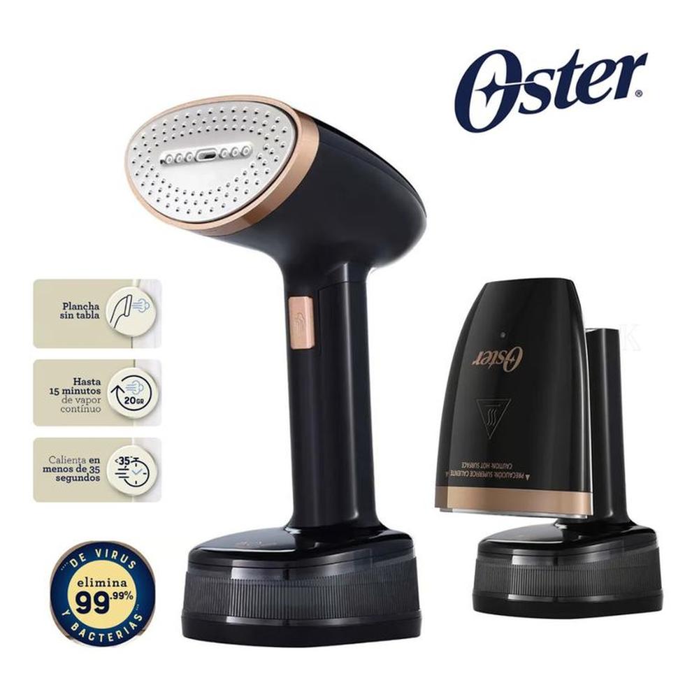 Vaporizador de Mano Oster Plegable Negro y Cobre GCSTFS300