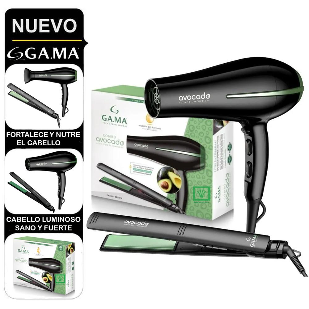 Combo Secadora Bora Gama Alisadora Elegance Avocado