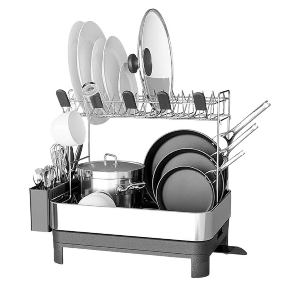 Escurridor de Platos Haus Roland de 2 niveles