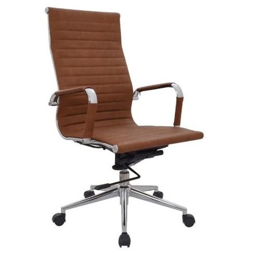 SILLA DE OFICINA PRESIDENCIAL ERGONÓMICA - BOSS MARRÓN