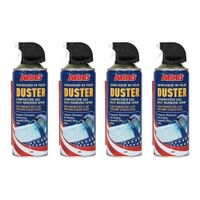 Set De 4 Latas Aire Comprimido Abro De 400ml Cu
