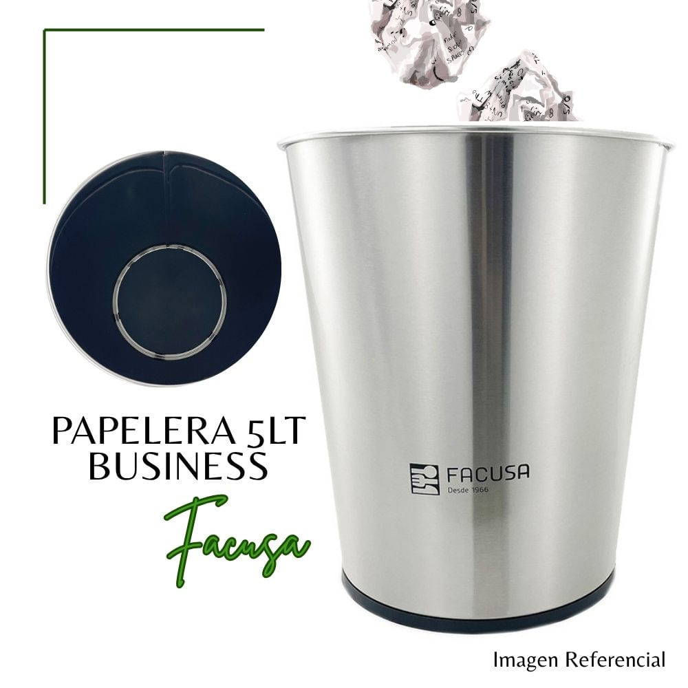 Papelera  Facusa 5LT Business