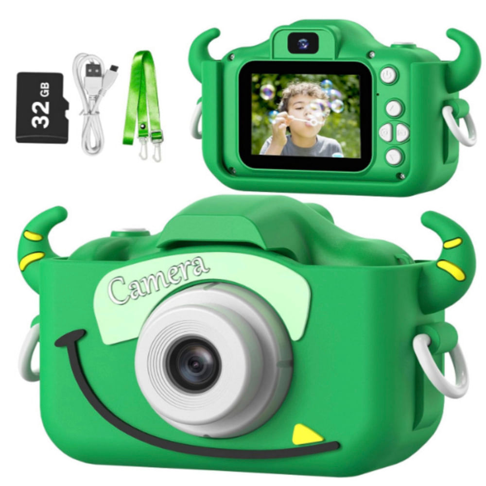 Camara Digital Para Niños Con Funda Protectora Goopow