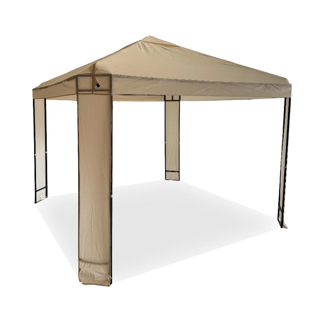 Toldo Premium Terraza 3x3m estructura metalica Beige