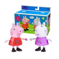 Figuras Peppa y Suzy Hasbro Peppa Pig a Gran Escala