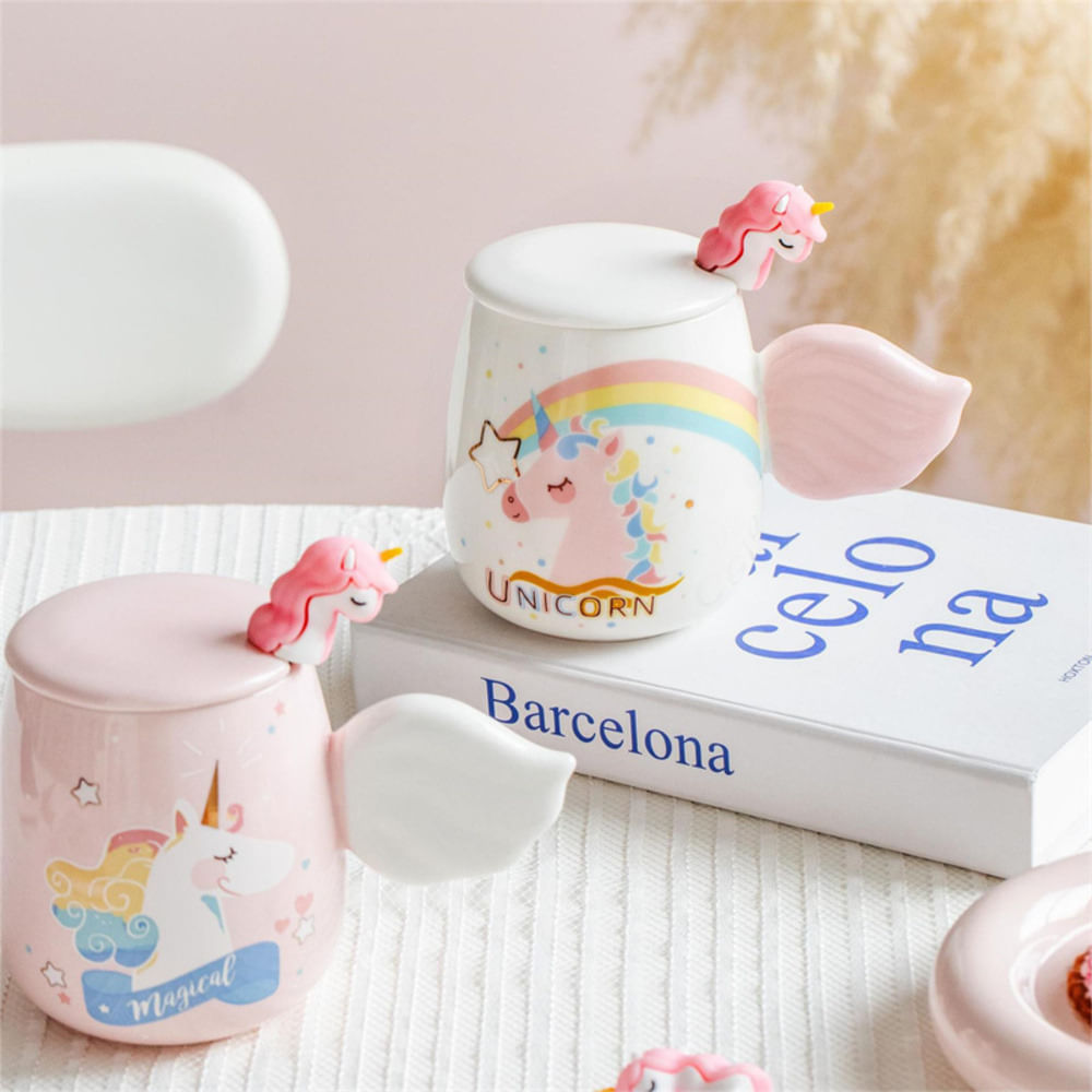 Taza Unicornio Estilo Kawaii