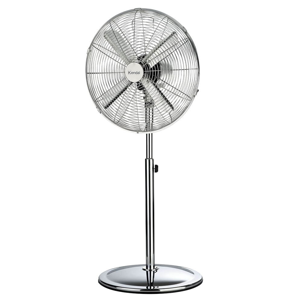 Ventilador Pedestal KENDAL zf1616-ii Metal Cromado 16 pulgadas Potencia 60W