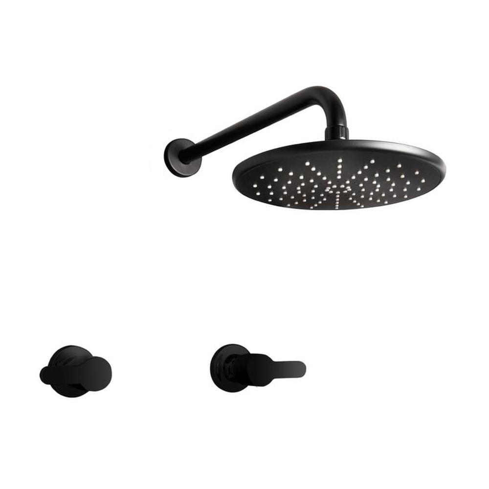 Mezcladora de ducha con salida española Maui Black Mezcladora de ducha con salida española Maui Black