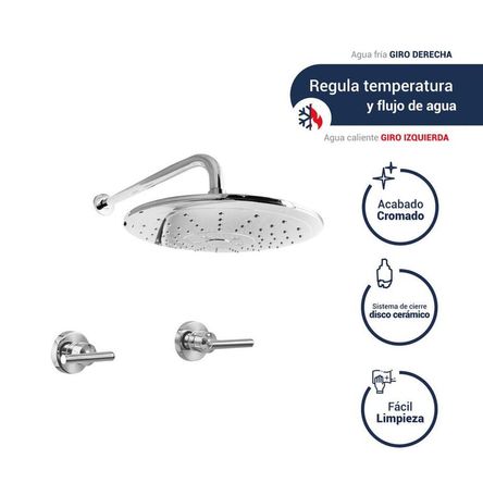 Mezcladora para ducha night con salida minimalista con botón Vainsa Mezcladora para ducha night con salida minimalista con botón Vainsa