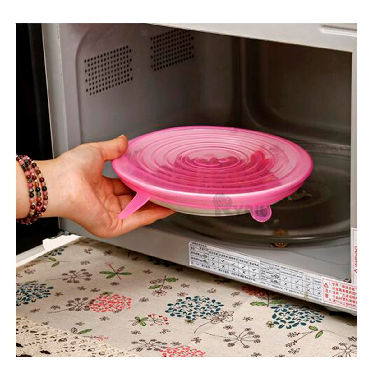 Cubiertas Elasticas de Silicona Rosado Y+Agendita