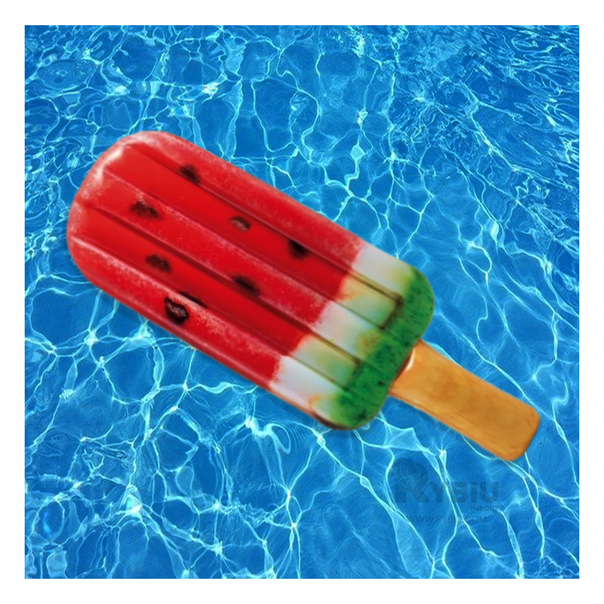 Flotador Inflable de Diseño Tropical Resistente de Sandia