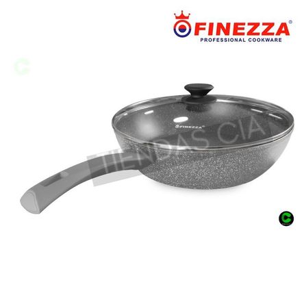 Sarten Wok Ultra granito 26cm Antiadherente FZ-W326TM- negro Sarten Wok Ultra granito 26cm Antiadherente FZ-W326TM- negro