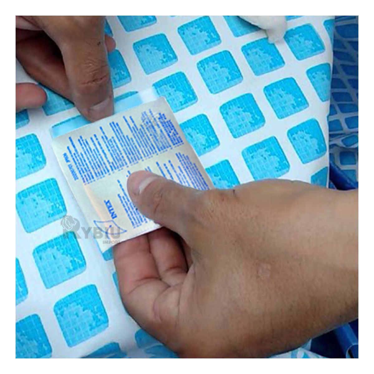 Parches Compatibles con Piscinas Color Celeste Y+Agendita