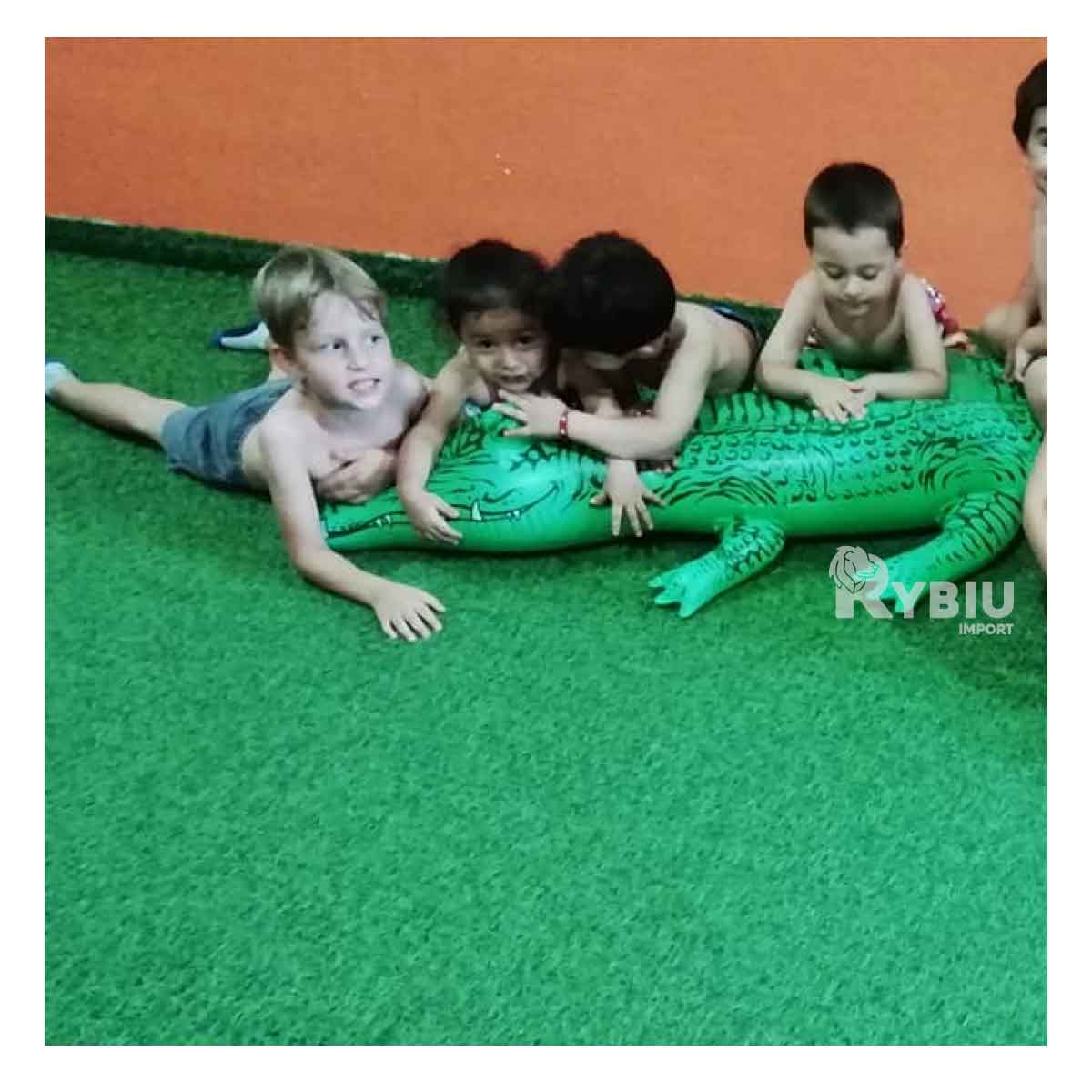 Flotador Compacto e Innovador de Color Verde Y+Stickers