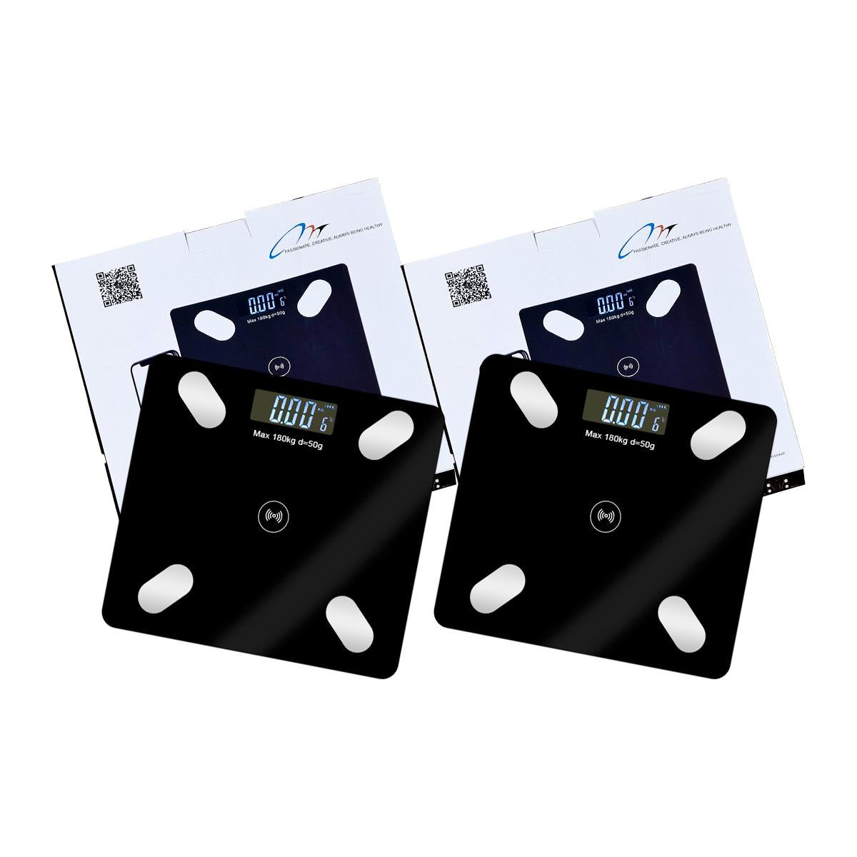 Balanza Con Conexion Bluetooth Okok 2 Unidades