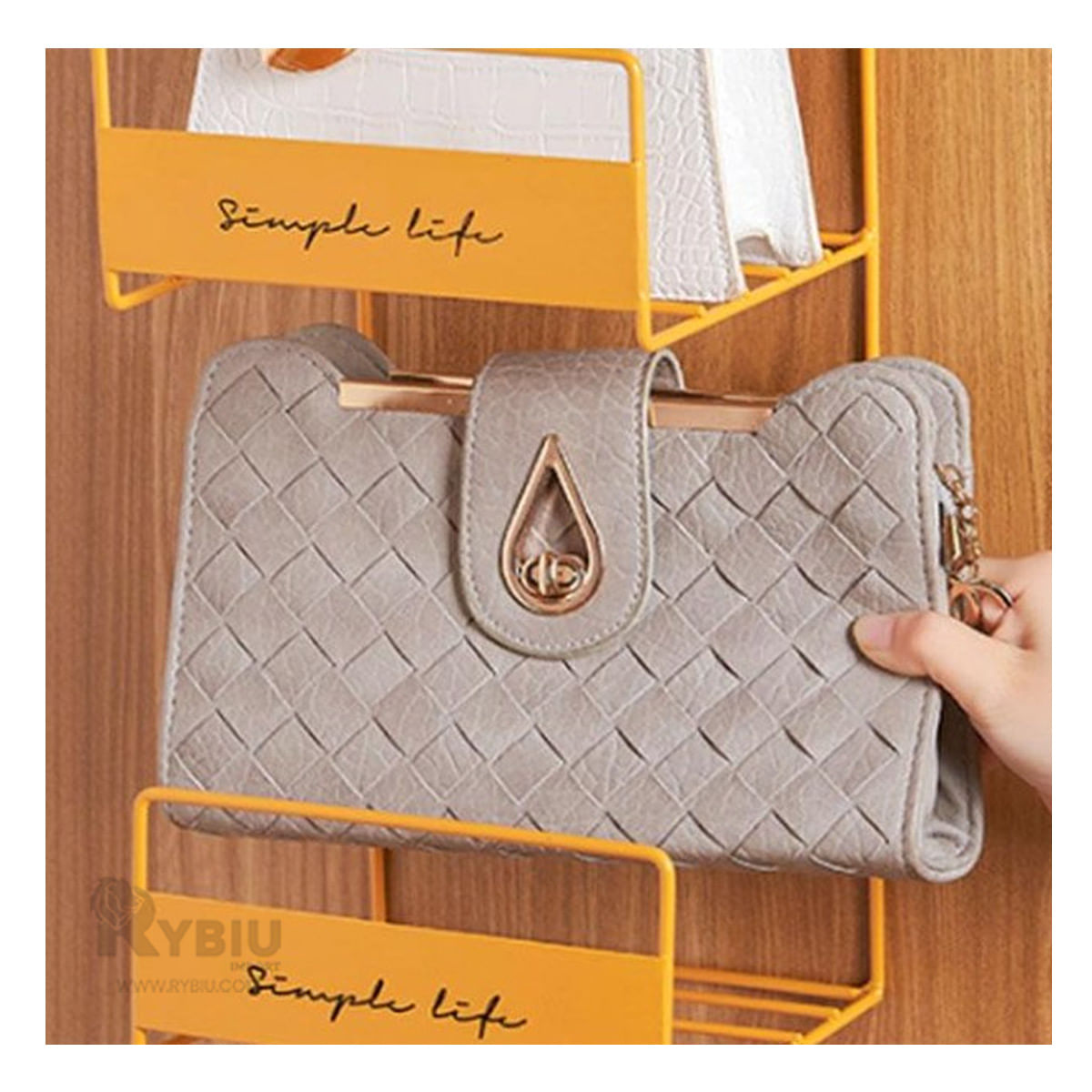 Organizador para Bolsos de Color Amarillo Y+Papel de Regalo