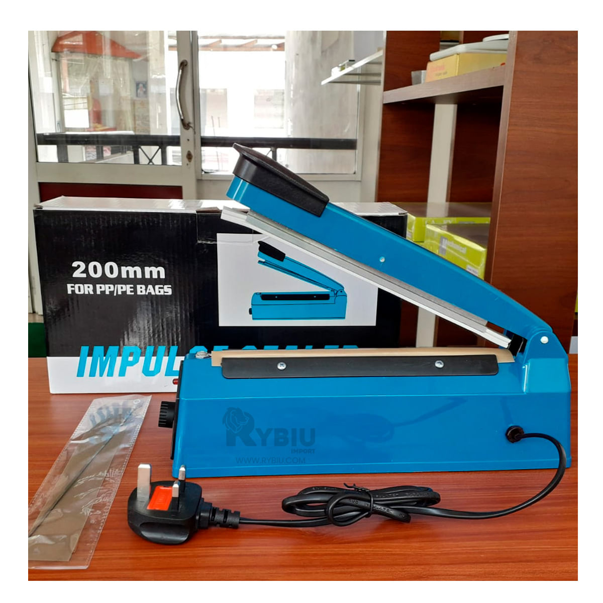 Sellador Fuerte y Confiable Azul Y+Stickers