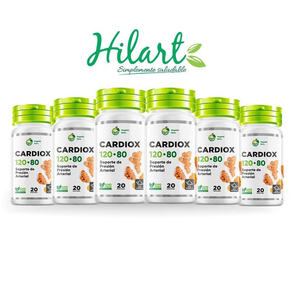 CARDIOX - pack x 6 - para la presión arterial CARDIOX - pack x 6 - para la presión arterial