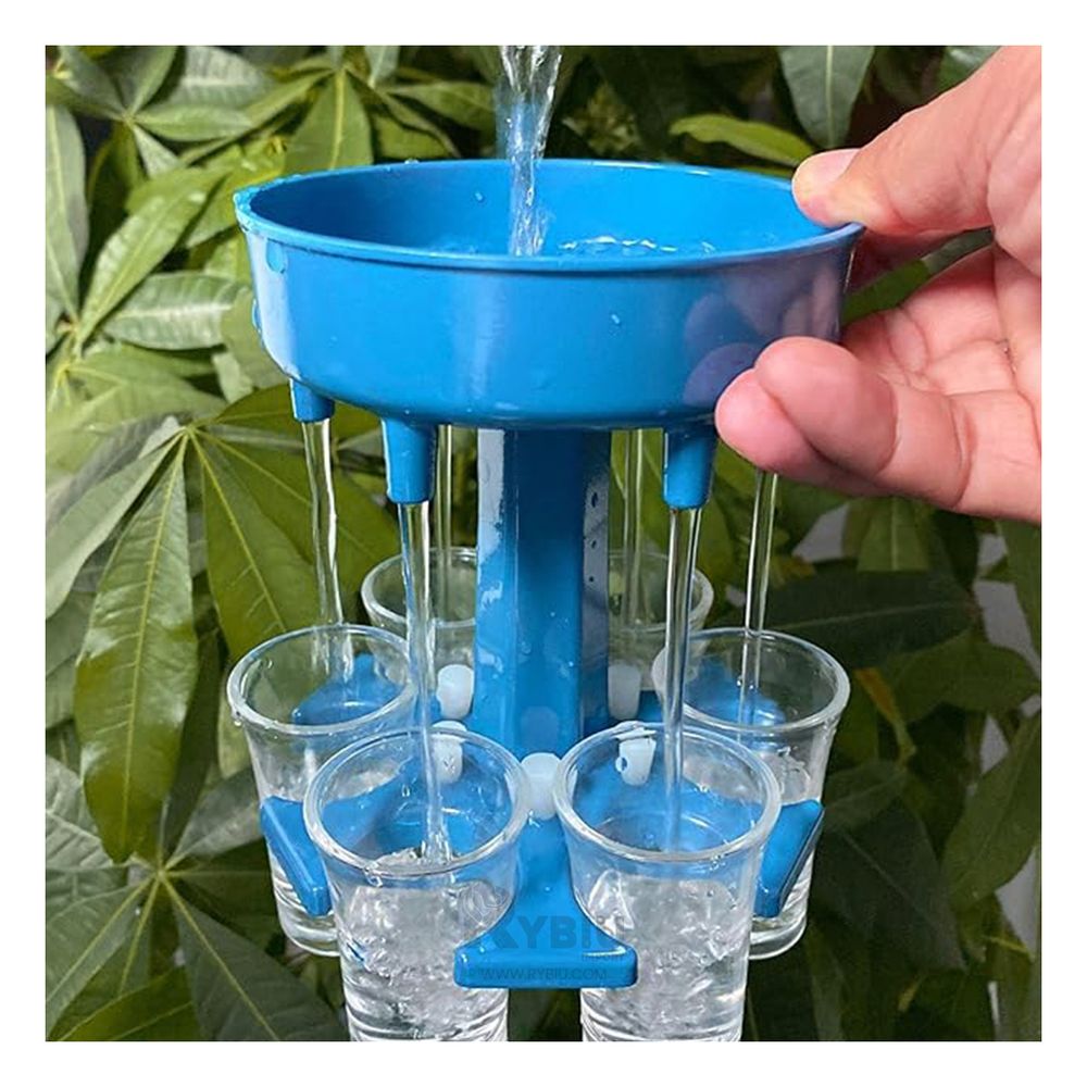 Dispensador de Shots para Copas en Celeste Y+Papel de Regalo Dispensador de Shots para Copas en Celeste Y+Papel de Regalo