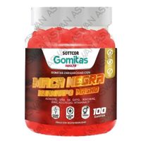 GOMITAS CON MACA NEGRA PARA ADULTOS 130 UNIDADES SOTTCOR 100GR
