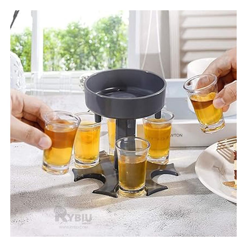 Dispensador de Shots para Copas en Gris Y+Papel de Regalo Dispensador de Shots para Copas en Gris Y+Papel de Regalo