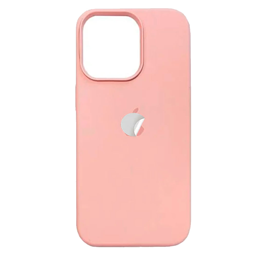 Case Silicona Para iPhone 16 Pro Max Nude